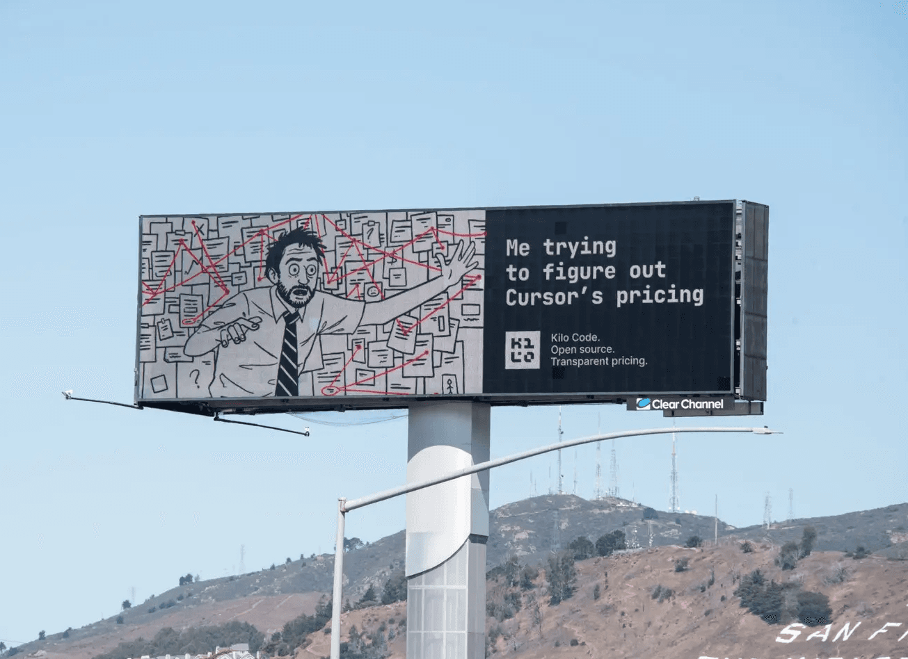 Kilo Code billboard